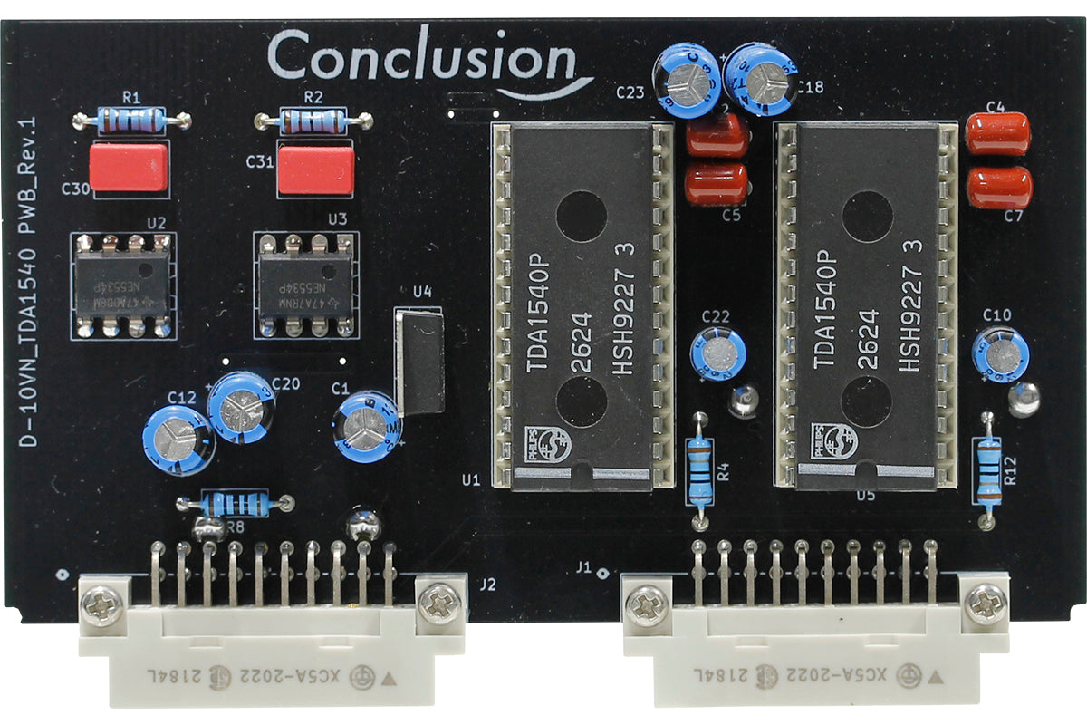 新品・保証付き】Conclusion D-10VN用 TDA1540Pチップセットボード